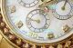 Top Replica PPM Rolex Daytona Orange Square Diamond MOP Dial Yellow Gold Watch (6)_th.jpg